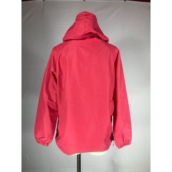 Cabela's Women's Size Medium Pink Half Zip Long Sleeve Nylon Jacket Lightweight - Picture 3 of 9